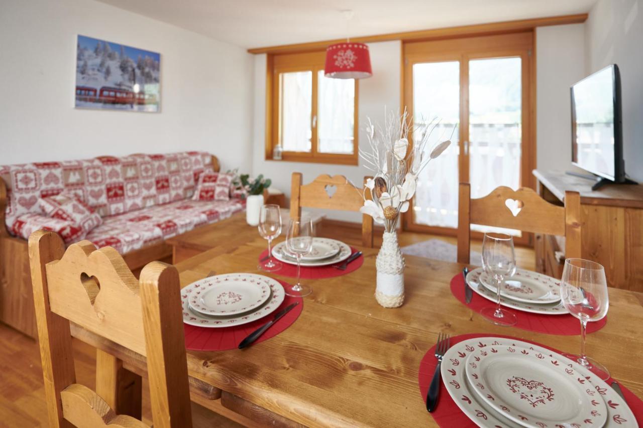 Magnifique Appartement Aux Diablerets Avec Vue Imprenable Ле-Дьяблере Экстерьер фото