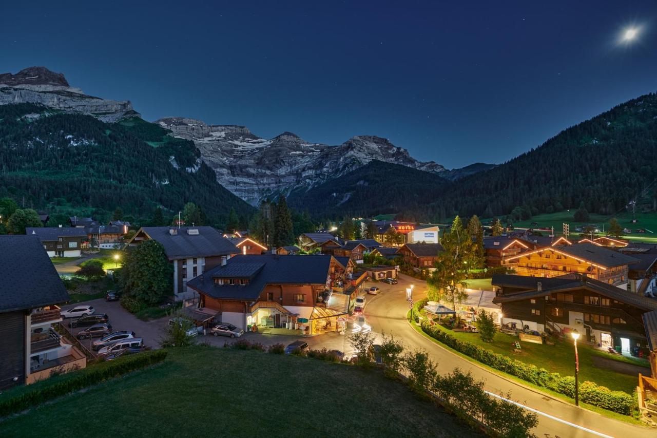 Magnifique Appartement Aux Diablerets Avec Vue Imprenable Ле-Дьяблере Экстерьер фото