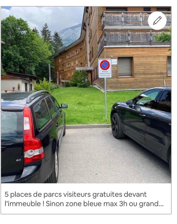 Magnifique Appartement Aux Diablerets Avec Vue Imprenable Ле-Дьяблере Экстерьер фото